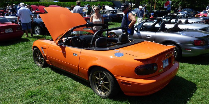 Illustration for article titled Miata Day At Larz Anderson Park